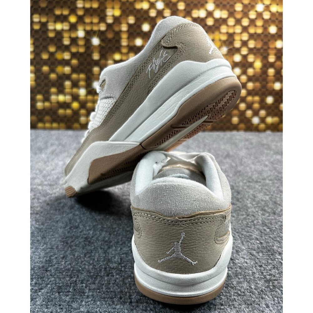 Jordan Flight Court SE Light Orewood Brown Hemp Sail Women's 9.5 - Picture 2 of 12